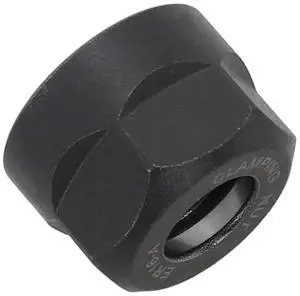AJMRTC AntiRust ER Clamp Nut Chuck Holder, ERType Collet Clamping Nut Replacement for CNC Milling and Engraving Machines, HighPrecision Lathe Tool Accessory for Secure Collet Fixing Work AJMRTC AntiRust ER Clamp Nut Chuck Holder, ERType Collet Clamping Nut Replacement for CNC Milling and Engraving Machines, HighPrecision Lathe Tool Accessory for Secure Collet Fixing Work