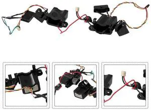 AJMRTC Front Charging Contacts & Fall Sensor Assembly Part 201181600C6, Replacement Sensor Module for Ecovacs Robot Vacuum, Charging Contact AntiDrop Sensor Spare Repair Component AJMRTC Front Charging Contacts & Fall Sensor Assembly Part 201181600C6, Replacement Sensor Module for Ecovacs Robot Vacuum, Charging Contact AntiDrop Sensor Spare Repair Component