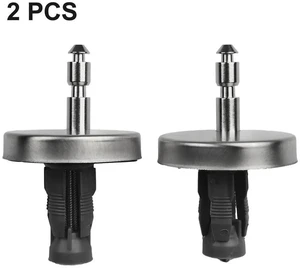 AJMRTC Soft Close Toilet Seat Hinges Pair, Stainless Steel Quick Release TopMount 45mm Center Distance Hinge Replacement Kit, Practical Spare Hardware Accessories for Toilet Seat Repair & Replacement AJMRTC Soft Close Toilet Seat Hinges Pair, Stainless Steel Quick Release TopMount 45mm Center Distance Hinge Replacement Kit, Practical Spare Hardware Accessories for Toilet Seat Repair & Replacement
