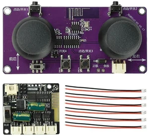 AJMRTC 8Channel 2.4GHz Remote Control Module Kit, DualThumbstick Transmitter & Receiver Wireless Controller Set for DIY RC Cars, RC Boats, Model Vehicles, Robot Making and Electronic Maker Projects AJMRTC 8Channel 2.4GHz Remote Control Module Kit, DualThumbstick Transmitter & Receiver Wireless Controller Set for DIY RC Cars, RC Boats, Model Vehicles, Robot Making and Electronic Maker Projects