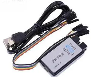 AJMRTC Complete USB Logic Analyzer Kit, Digital Signal Debugging Tool for Microcontroller & Programmable Logic Device, MultiChannel Signal Capture for Embedded Development and Hardware Troubleshootin AJMRTC Complete USB Logic Analyzer Kit, Digital Signal Debugging Tool for Microcontroller & Programmable Logic Device, MultiChannel Signal Capture for Embedded Development and Hardware Troubleshootin