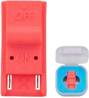 AJMRTC Red RCM Tool Clip Short Circuit Jig with Storage Case, Recovery Mode Access Tool for Nintendo Switch Console AJMRTC Red RCM Tool Clip Short Circuit Jig with Storage Case, Recovery Mode Access Tool for Nintendo Switch Console