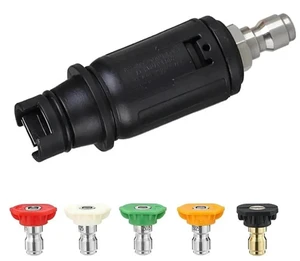AJMRTC Quick Connect Adjustable Spray Nozzle for Pressure Washers, HeavyDuty Cleaning Nozzle with Adjustable Spray Angle, FastAttach Replacement Nozzle for HighPressure Washing Tasks AJMRTC Quick Connect Adjustable Spray Nozzle for Pressure Washers, HeavyDuty Cleaning Nozzle with Adjustable Spray Angle, FastAttach Replacement Nozzle for HighPressure Washing Tasks