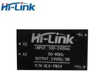AJMRTC HLKPM24 ACDC Power Supply Module, 220V AC to 24V DC 3W Isolated StepDown Power Converter, Compact Isolation Power Module for Industrial Control, DIY Electronic Project AJMRTC HLKPM24 ACDC Power Supply Module, 220V AC to 24V DC 3W Isolated StepDown Power Converter, Compact Isolation Power Module for Industrial Control, DIY Electronic Project
