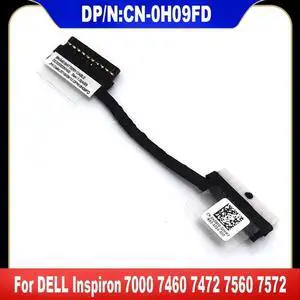 AJMRTC 0H09FD Laptop Battery Cable, Replacement Battery Connector Cable for Dell Inspiron 7000 7460 7472 7560 7572, Notebook Internal Battery Wire Harness Repair Part AJMRTC 0H09FD Laptop Battery Cable, Replacement Battery Connector Cable for Dell Inspiron 7000 7460 7472 7560 7572, Notebook Internal Battery Wire Harness Repair Part