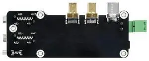 AJMRTC Micro HDMI to HDMI Multifunctional Adapter, Dual 4K Video Output Converter with Dual PowerSupply Modes, MicroHDMI Splitter Compatible with Raspberry Pi 5 / 4B SingleBoard Computer Display AJMRTC Micro HDMI to HDMI Multifunctional Adapter, Dual 4K Video Output Converter with Dual PowerSupply Modes, MicroHDMI Splitter Compatible with Raspberry Pi 5 / 4B SingleBoard Computer Display