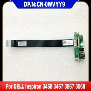 AJMRTC 0WVYY9 IO USBAudio Board with 16A071 Flex Cable, Replacement USB Audio Small Board for Dell Inspiron 3468 3467 3567 3568 Laptop, Notebook Repair Spare Replacement Part AJMRTC 0WVYY9 IO USBAudio Board with 16A071 Flex Cable, Replacement USB Audio Small Board for Dell Inspiron 3468 3467 3567 3568 Laptop, Notebook Repair Spare Replacement Part