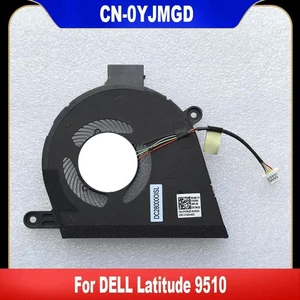 AJMRTC Laptop CPU Cooling Fan 0YJMGD YJMGD CN0YJMGD, Replacement Internal Cooler Fan for Dell Latitude 9510 Notebook, 4Pin PWM Heat Dissipation Repair Replacement Spare Part AJMRTC Laptop CPU Cooling Fan 0YJMGD YJMGD CN0YJMGD, Replacement Internal Cooler Fan for Dell Latitude 9510 Notebook, 4Pin PWM Heat Dissipation Repair Replacement Spare Part