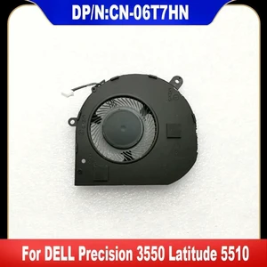 AJMRTC Laptop CPU Cooling Fan with Heatsink Radiator 06T7HN CN06K37N 6K37N, Replacement Thermal Cooler Assembly for Dell Precision 3550 Latitude 5510 Notebook Heat Dissipation Repair Spare Part AJMRTC Laptop CPU Cooling Fan with Heatsink Radiator 06T7HN CN06K37N 6K37N, Replacement Thermal Cooler Assembly for Dell Precision 3550 Latitude 5510 Notebook Heat Dissipation Repair Spare Part