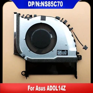 AJMRTC CPU Cooling Fan Radiator for ASUS ADOL14Z Laptop, Replacement PN NS85C70 13NB0WQ0T02011, 4Pin DC 5V 0.70A PWM Internal Laptop Cooler Fan for Notebook Thermal Repair AJMRTC CPU Cooling Fan Radiator for ASUS ADOL14Z Laptop, Replacement PN NS85C70 13NB0WQ0T02011, 4Pin DC 5V 0.70A PWM Internal Laptop Cooler Fan for Notebook Thermal Repair