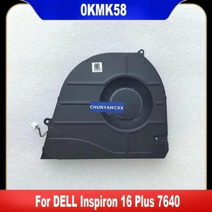 AJMRTC CPU Cooling Fan with Heatsink Radiator for Dell Inspiron 16 Plus 7640 Laptop, Replacement PN 0KMK58 CN0KMK58 KMK58, 4Pin PWM Internal Notebook Cooler Thermal Assembly AJMRTC CPU Cooling Fan with Heatsink Radiator for Dell Inspiron 16 Plus 7640 Laptop, Replacement PN 0KMK58 CN0KMK58 KMK58, 4Pin PWM Internal Notebook Cooler Thermal Assembly