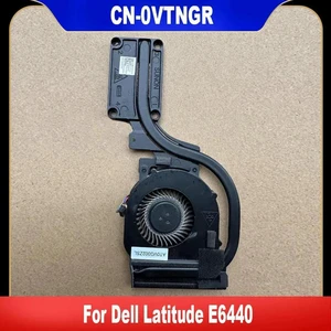 AJMRTC CPU Cooling Fan with Heatsink Radiator for Dell Latitude E6440 Laptop, Replacement PN 0VTNGR CN0VTNGR VTNGR AT0VG002ZCL, 4Pin PWM Internal Notebook Cooler Thermal Assembly AJMRTC CPU Cooling Fan with Heatsink Radiator for Dell Latitude E6440 Laptop, Replacement PN 0VTNGR CN0VTNGR VTNGR AT0VG002ZCL, 4Pin PWM Internal Notebook Cooler Thermal Assembly