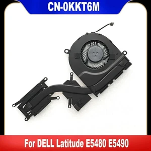 AJMRTC Laptop Internal Cooling Fan for Dell Latitude E5480 E5490, OEM 0KKT6M KKT6M CN0KKT6M, CPU Radiator Cooler Replacement Repair Spare Part for Notebook Heat Dissipation AJMRTC Laptop Internal Cooling Fan for Dell Latitude E5480 E5490, OEM 0KKT6M KKT6M CN0KKT6M, CPU Radiator Cooler Replacement Repair Spare Part for Notebook Heat Dissipation