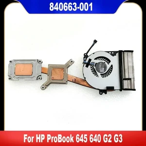 AJMRTC Laptop CPU Cooling Fan Heatsink Assembly for HP ProBook 640 645 G2 G3, OEM 840663001 6043B0181201, Notebook Copper Heat Pipe Radiator Cooler Replacement Repair Spare Part AJMRTC Laptop CPU Cooling Fan Heatsink Assembly for HP ProBook 640 645 G2 G3, OEM 840663001 6043B0181201, Notebook Copper Heat Pipe Radiator Cooler Replacement Repair Spare Part