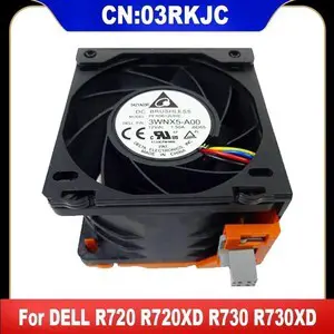 AJMRTC HotSwap Server Cooling Fan for Dell PowerEdge R720 R720XD R730 R730XD, OEM 03RKJC 3RKJC 3WNX5 3WNX5A00, DC12V 1.5A Rack Server Cooler Replacement Repair Spare Part AJMRTC HotSwap Server Cooling Fan for Dell PowerEdge R720 R720XD R730 R730XD, OEM 03RKJC 3RKJC 3WNX5 3WNX5A00, DC12V 1.5A Rack Server Cooler Replacement Repair Spare Part