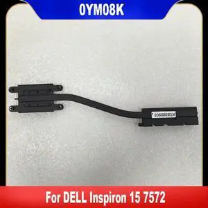 AJMRTC Laptop CPU Cooling Fan Heatsink Assembly with Copper Tube for Dell Inspiron 15 7572, OEM 0YM08K YM08K, Notebook Radiator Cooler Replacement Repair Spare Part AJMRTC Laptop CPU Cooling Fan Heatsink Assembly with Copper Tube for Dell Inspiron 15 7572, OEM 0YM08K YM08K, Notebook Radiator Cooler Replacement Repair Spare Part