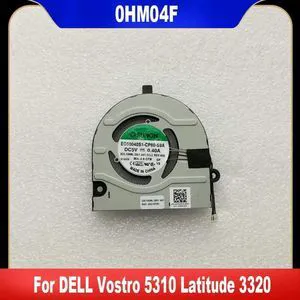 AJMRTC Laptop CPU Cooling Fan for Dell Latitude 3320 Vostro 5310, OEM 0HM04F HM04F, DC5V 4Pin PWM Notebook Blower Cooler Replacement Repair Spare Part AJMRTC Laptop CPU Cooling Fan for Dell Latitude 3320 Vostro 5310, OEM 0HM04F HM04F, DC5V 4Pin PWM Notebook Blower Cooler Replacement Repair Spare Part