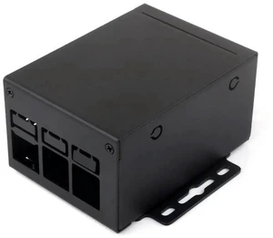 AJMRTC Industrial Grade Metal Case (D) for Raspberry Pi 5, LargeInnerSpace Protective Enclosure, Supports Official Raspberry Pi Cooling Fan, Housing Case For Embedded IoT Industrial Project AJMRTC Industrial Grade Metal Case (D) for Raspberry Pi 5, LargeInnerSpace Protective Enclosure, Supports Official Raspberry Pi Cooling Fan, Housing Case For Embedded IoT Industrial Project