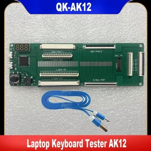 AJMRTC AK12 QKAK12 Laptop Keyboard Tester Machine Tool, USB Interface Keyboard Testing Device with Connecting Cable, PreTested Tool for Notebook Keyboard Fault Detection & Maintenance Work AJMRTC AK12 QKAK12 Laptop Keyboard Tester Machine Tool, USB Interface Keyboard Testing Device with Connecting Cable, PreTested Tool for Notebook Keyboard Fault Detection & Maintenance Work