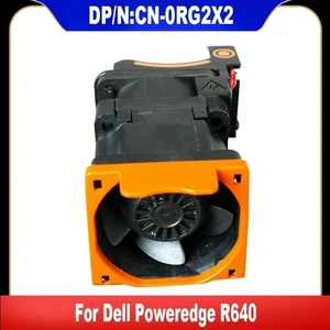 AJMRTC DualRotors Server Cooling Fan Module PN 0RG2X2 RG2X2 CN0RG2X2, HotSwap Chassis Fan Replacement for Dell PowerEdge R640 Server, 100% PreTested Cooling Repair Spare Part AJMRTC DualRotors Server Cooling Fan Module PN 0RG2X2 RG2X2 CN0RG2X2, HotSwap Chassis Fan Replacement for Dell PowerEdge R640 Server, 100% PreTested Cooling Repair Spare Part