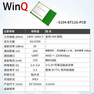 AJMRTC BLE Bluetooth Receiver Module, LowPower BLE Mesh Networking Wireless Module, HighPower LongDistance Transmission for IoT Smart Home Sensor Embedded Hardware Development Project AJMRTC BLE Bluetooth Receiver Module, LowPower BLE Mesh Networking Wireless Module, HighPower LongDistance Transmission for IoT Smart Home Sensor Embedded Hardware Development Project