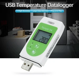 AJMRTC USB Powered Temperature Data Logger with LCD Display, Stores up to 32000 Readings, Adjustable Recording Interval 10 Seconds to 18 Hours, Digital Temperature Recorder for Warehouse ColdChain AJMRTC USB Powered Temperature Data Logger with LCD Display, Stores up to 32000 Readings, Adjustable Recording Interval 10 Seconds to 18 Hours, Digital Temperature Recorder for Warehouse ColdChain