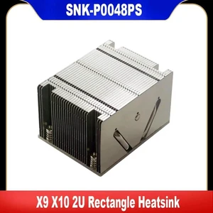 AJMRTC SNKP0048PS 2U Rectangular Passive CPU Heatsink Radiator, Narrow ILM LGA2011 Server Cooler for Supermicro X9 X10 2U UP DP MP Server, Xeon Processor Thermal Replacement Repair Spare Part AJMRTC SNKP0048PS 2U Rectangular Passive CPU Heatsink Radiator, Narrow ILM LGA2011 Server Cooler for Supermicro X9 X10 2U UP DP MP Server, Xeon Processor Thermal Replacement Repair Spare Part