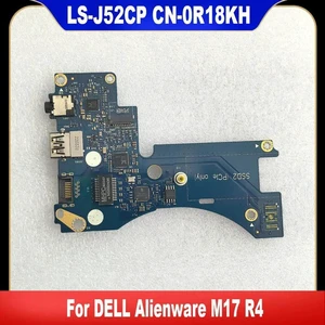 AJMRTC USB Audio Interface Board LSJ52CP, Replacement IO Circuit Board CN0R18KH 0R18KH R18KH for Dell Alienware M17 R4 Laptop, USB Port Audio Jack Sub Board Repair Spare Part AJMRTC USB Audio Interface Board LSJ52CP, Replacement IO Circuit Board CN0R18KH 0R18KH R18KH for Dell Alienware M17 R4 Laptop, USB Port Audio Jack Sub Board Repair Spare Part
