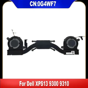 AJMRTC Laptop CPU Cooling Heatsink Assembly with Fan 0G4WF7 G4WF7, Complete Cooler Radiator Replacement for XPS 13 9300 9310 Notebook, Internal Thermal Module Repair Spare Parts AJMRTC Laptop CPU Cooling Heatsink Assembly with Fan 0G4WF7 G4WF7, Complete Cooler Radiator Replacement for XPS 13 9300 9310 Notebook, Internal Thermal Module Repair Spare Parts