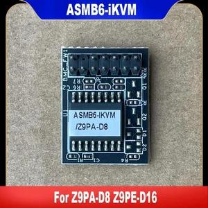 AJMRTC ASMB6iKVM Remote Management Module, 100% Tested BMC KVMoverLAN Card for Z9PAD8 Z9PED16 Server Motherboard, IPMI 2.0 OutofBand Remote Control Repair Spare Part AJMRTC ASMB6iKVM Remote Management Module, 100% Tested BMC KVMoverLAN Card for Z9PAD8 Z9PED16 Server Motherboard, IPMI 2.0 OutofBand Remote Control Repair Spare Part