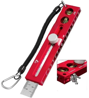 AJMRTC Multifunctional Magnetic Marking Ruler, Aluminum Alloy Woodworking Scale with Dual Bubble Level & Metric Scales, HighPrecision Measuring Marking Tool for Carpentry DIY Woodworking Layout AJMRTC Multifunctional Magnetic Marking Ruler, Aluminum Alloy Woodworking Scale with Dual Bubble Level & Metric Scales, HighPrecision Measuring Marking Tool for Carpentry DIY Woodworking Layout