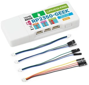 AJMRTC RP2350GE Development Board, RP2350 Microcontroller Based Mainboard, 1.14Inch 65K Color LCD Display Module, Compact Dev Kit Enclosed with Protective White Plastic Case for Embedded Programming AJMRTC RP2350GE Development Board, RP2350 Microcontroller Based Mainboard, 1.14Inch 65K Color LCD Display Module, Compact Dev Kit Enclosed with Protective White Plastic Case for Embedded Programming