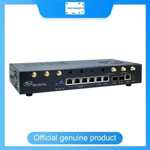 AJMRTC Steel Enclosure Housing for Banana Pi BPIR4 PRO, Fully Compatible Protective Metal Shell Supports BPIR4 PRO Official Addon Kits, Ventilated Chassis for Network SingleBoard Computer Project AJMRTC Steel Enclosure Housing for Banana Pi BPIR4 PRO, Fully Compatible Protective Metal Shell Supports BPIR4 PRO Official Addon Kits, Ventilated Chassis for Network SingleBoard Computer Project