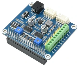 AJMRTC HRB8825 Stepper Motor HAT for Raspberry Pi, DualChannel Stepper Driver Board, Supports up to 1/32 Microstepping for Robot Arm Motion Control DIY Embedded Project AJMRTC HRB8825 Stepper Motor HAT for Raspberry Pi, DualChannel Stepper Driver Board, Supports up to 1/32 Microstepping for Robot Arm Motion Control DIY Embedded Project
