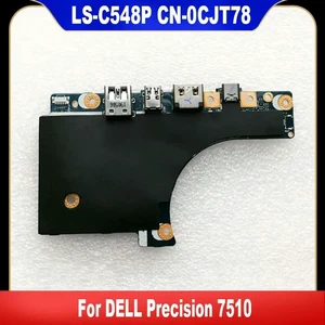 AJMRTC LSC548P I/O Board Replacement CN0CJT78 0CJT78, USB Audio SD Card Reader Circuit Board for Precision 7510 Laptop, Fully Tested Notebook Repair Spare Part AJMRTC LSC548P I/O Board Replacement CN0CJT78 0CJT78, USB Audio SD Card Reader Circuit Board for Precision 7510 Laptop, Fully Tested Notebook Repair Spare Part
