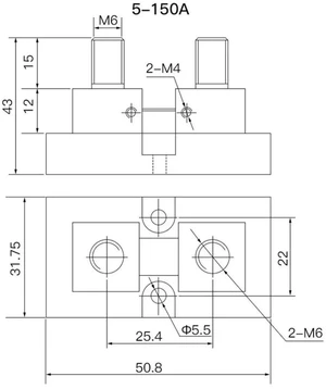 AJMRTC 500A 75mV DC Shunt Resistor Kit, High Precision Current Measuring Shunt for Automotive Electrical Systems, EV Chargers, Battery Monitoring & DC Ammeter Application AJMRTC 500A 75mV DC Shunt Resistor Kit, High Precision Current Measuring Shunt for Automotive Electrical Systems, EV Chargers, Battery Monitoring & DC Ammeter Application