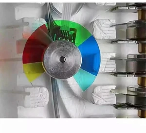AJMRTC Replacement Projector Color Wheel, 45mm Diameter Optical ColorSeparating Disc for BenQ MP513, MS504, MP512, MX615, MS3081, MX505, MP522ST DLP Projector Repair Spare Part AJMRTC Replacement Projector Color Wheel, 45mm Diameter Optical ColorSeparating Disc for BenQ MP513, MS504, MP512, MX615, MS3081, MX505, MP522ST DLP Projector Repair Spare Part