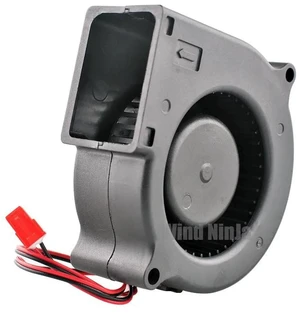 CHA7512RX30B 75x75x30mm DC12V 0.65A 4500RPM High Speed Centrifugal Blower Cooling Fan, 75mm DC Brushless Blower Fan Replacement for Dryer Humidifier Ventilation Cooling Equipment CHA7512RX30B 75x75x30mm DC12V 0.65A 4500RPM High Speed Centrifugal Blower Cooling Fan, 75mm DC Brushless Blower Fan Replacement for Dryer Humidifier Ventilation Cooling Equipment