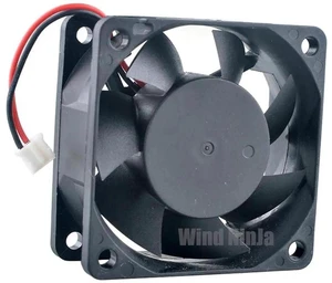 F126025SL 60x60x25mm DC12V 0.12A 2Pin Silent Cooling Fan, 60mm Brushless Replacement Fan for Charger, Power Supply Unit, Small Electronic Device Heat Dissipation F126025SL 60x60x25mm DC12V 0.12A 2Pin Silent Cooling Fan, 60mm Brushless Replacement Fan for Charger, Power Supply Unit, Small Electronic Device Heat Dissipation