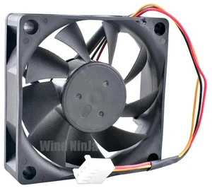 DA07020B12U 70x70x20mm DC12V 0.70A Dual Ball Bearing HighSpeed Cooling Fan, 70mm Brushless Replacement Fan for PC Computer Hardware, Cabinet & Electronic Equipment Heat Dissipation DA07020B12U 70x70x20mm DC12V 0.70A Dual Ball Bearing HighSpeed Cooling Fan, 70mm Brushless Replacement Fan for PC Computer Hardware, Cabinet & Electronic Equipment Heat Dissipation