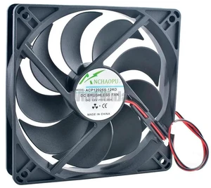 ACP12025S 120x120x25mm DC12V 0.30A 2000RPM HighSpeed Axial Cooling Fan, 120mm Replacement Fan for PC Computer Case, Power Supply and Computer Hardware Heat Dissipation ACP12025S 120x120x25mm DC12V 0.30A 2000RPM HighSpeed Axial Cooling Fan, 120mm Replacement Fan for PC Computer Case, Power Supply and Computer Hardware Heat Dissipation
