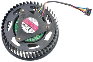 BASA0725R2U 4Pin PWM Turbo Graphics Card Cooling Fan, DC12V 1.20A Replacement Fan Compatible with HD5850, 6870, 6950, 6970 GPU for Computer Hardware Heat Dissipation BASA0725R2U 4Pin PWM Turbo Graphics Card Cooling Fan, DC12V 1.20A Replacement Fan Compatible with HD5850, 6870, 6950, 6970 GPU for Computer Hardware Heat Dissipation