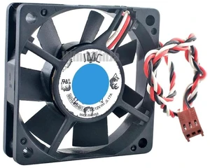 601512HB 60x60x15mm DC12V 0.17A 3Pin Dual Ball Bearing Axial Cooling Fan, 60mm Replacement Fan for PC Chassis, CPU and Power Supply Computer Hardware Heat Dissipation 601512HB 60x60x15mm DC12V 0.17A 3Pin Dual Ball Bearing Axial Cooling Fan, 60mm Replacement Fan for PC Chassis, CPU and Power Supply Computer Hardware Heat Dissipation