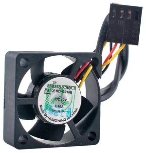 RDH3010B 30x30x10mm DC12V 0.10A Silent Mini Cooling Fan, Dual Ball Bearing Small Axial Fan Replacement for CPU Motherboard Router 3D Printer Projector Embedded DIY Electronic Equipment RDH3010B 30x30x10mm DC12V 0.10A Silent Mini Cooling Fan, Dual Ball Bearing Small Axial Fan Replacement for CPU Motherboard Router 3D Printer Projector Embedded DIY Electronic Equipment