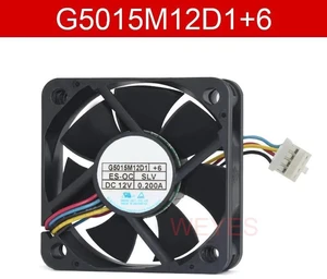G5015M12D1+6 50x50x15mm PWM Cooling Fan, DC12V 0.2A 4Pin 9.5cm Short Cable Axial Replacement Fan for Car Audio Amplifier, Vehicle Audio Device, Embedded Hardware & Compact DIY Heat Dissipation Projec G5015M12D1+6 50x50x15mm PWM Cooling Fan, DC12V 0.2A 4Pin 9.5cm Short Cable Axial Replacement Fan for Car Audio Amplifier, Vehicle Audio Device, Embedded Hardware & Compact DIY Heat Dissipation Projec