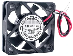 D40SM12A 40x40x10mm HighSpeed Axial Cooling Fan, DC12V 0.40A 7200RPM Replacement Fan for Printer, Power Supply Unit, Embedded Device & Compact DIY Heat Dissipation Projects D40SM12A 40x40x10mm HighSpeed Axial Cooling Fan, DC12V 0.40A 7200RPM Replacement Fan for Printer, Power Supply Unit, Embedded Device & Compact DIY Heat Dissipation Projects