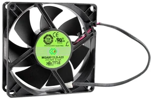 MGA8012LSA25 80x80x25mm 80mm 8cm Axial Cooling Fan, DC12V 0.12A 2Pin DC Brushless Replacement Fan for PC Chassis, Power Supply and Compact Electronic Equipment Heat Dissipation MGA8012LSA25 80x80x25mm 80mm 8cm Axial Cooling Fan, DC12V 0.12A 2Pin DC Brushless Replacement Fan for PC Chassis, Power Supply and Compact Electronic Equipment Heat Dissipation
