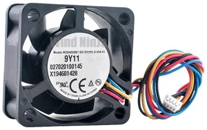 RDD4020B1 40x40x20mm 40mm 4cm HighSpeed Cooling Fan, DC12V 0.65A 4Pin Dual Ball Bearing Replacement Fan for Computer Chassis, Power Supply and Compact HighHeat Electronic Equipment Heat Dissipation RDD4020B1 40x40x20mm 40mm 4cm HighSpeed Cooling Fan, DC12V 0.65A 4Pin Dual Ball Bearing Replacement Fan for Computer Chassis, Power Supply and Compact HighHeat Electronic Equipment Heat Dissipation