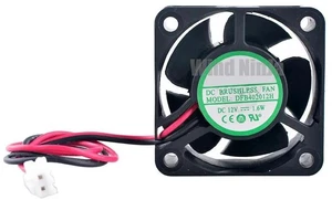 DFB402012H 40x40x20mm 40mm 4cm Dual Ball Bearing Axial Cooling Fan, DC12V 1.6W 7500RPM 2Pin HighSpeed Brushless Replacement Fan for 1U Power Supply Heat Dissipation DFB402012H 40x40x20mm 40mm 4cm Dual Ball Bearing Axial Cooling Fan, DC12V 1.6W 7500RPM 2Pin HighSpeed Brushless Replacement Fan for 1U Power Supply Heat Dissipation