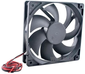 DA12025B48UA 120x120x25mm 120mm 12cm Dual Ball Bearing Axial Cooling Fan, DC48V 0.40A 2Pin Brushless Replacement Fan for Server and Inverter Heat Dissipation DA12025B48UA 120x120x25mm 120mm 12cm Dual Ball Bearing Axial Cooling Fan, DC48V 0.40A 2Pin Brushless Replacement Fan for Server and Inverter Heat Dissipation